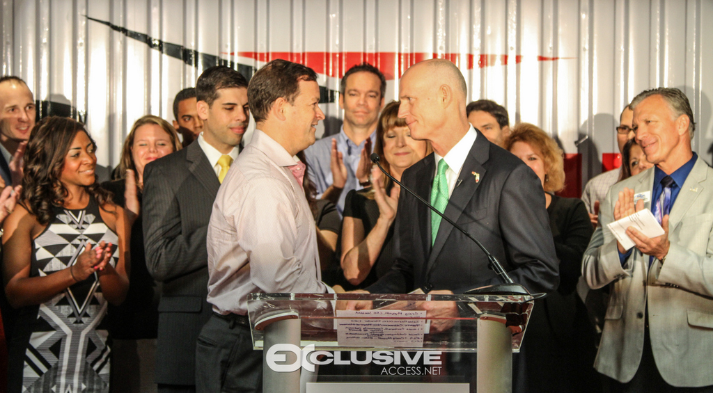 Governor Rick Scott Makes Announcement about Jobs Photos by Thad