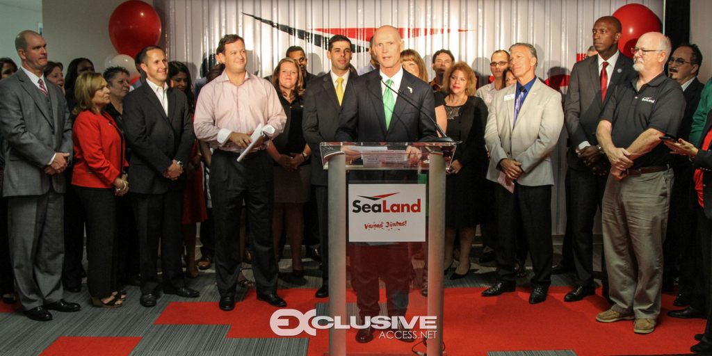 Governor Rick Scott Makes Announcement about Jobs Photos by Thad