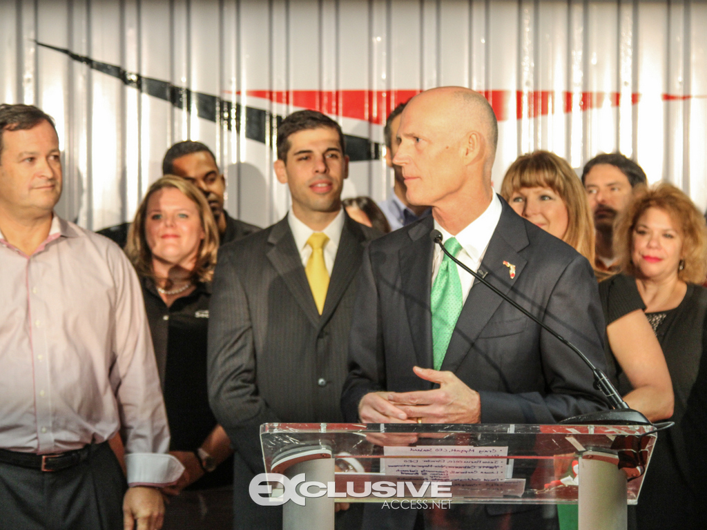 Governor Rick Scott Makes Announcement about Jobs Photos by Thad