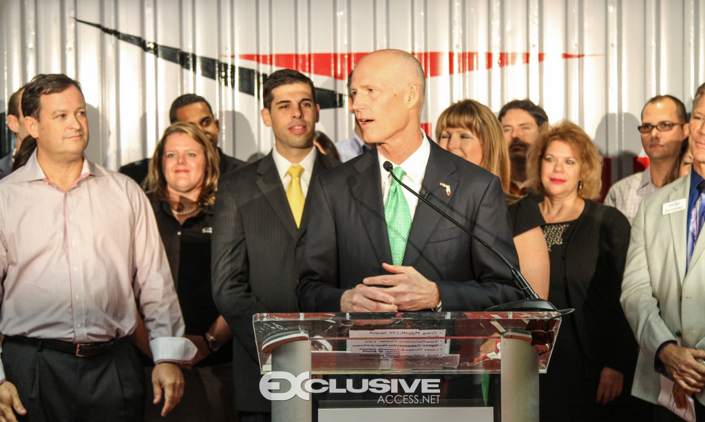 Governor Rick Scott Makes Announcement about Jobs Photos by Thad