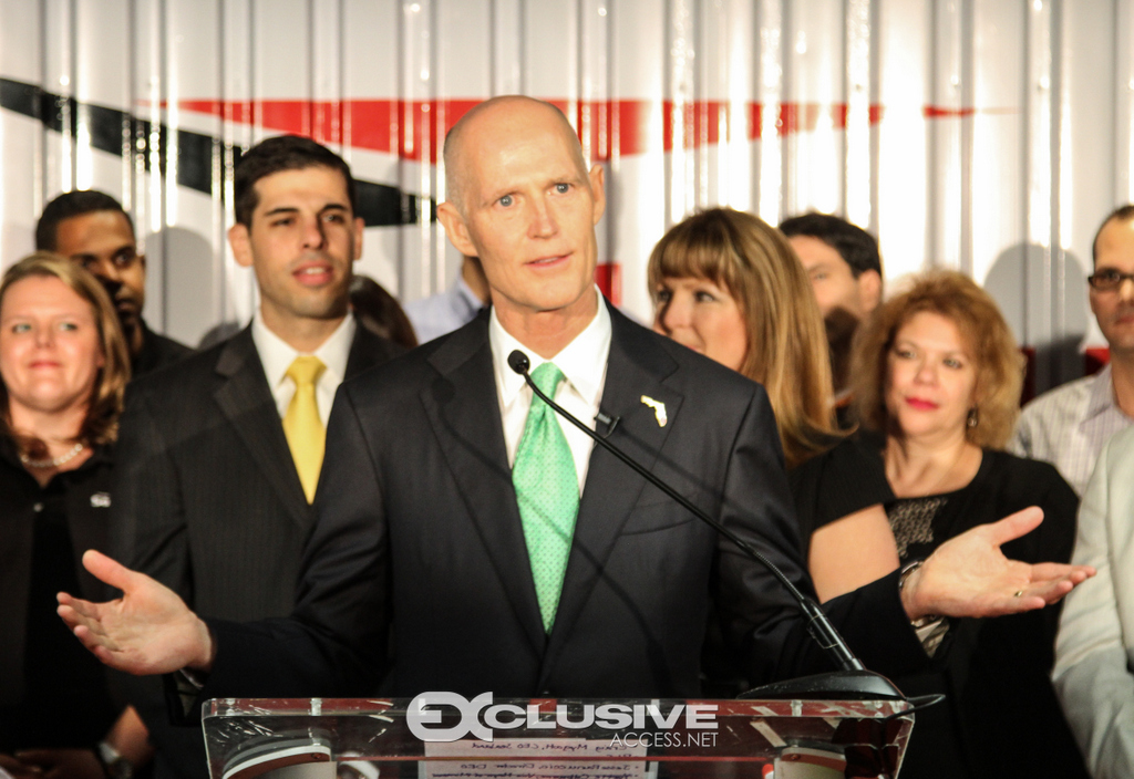 Governor Rick Scott Makes Announcement about Jobs Photos by Thad