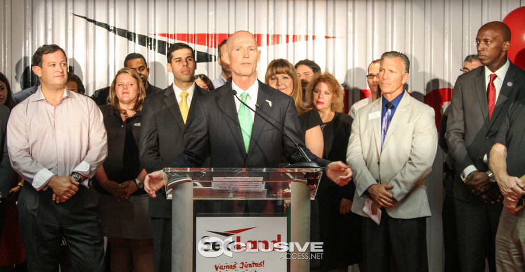 Governor Rick Scott Makes Announcement about Jobs Photos by Thad