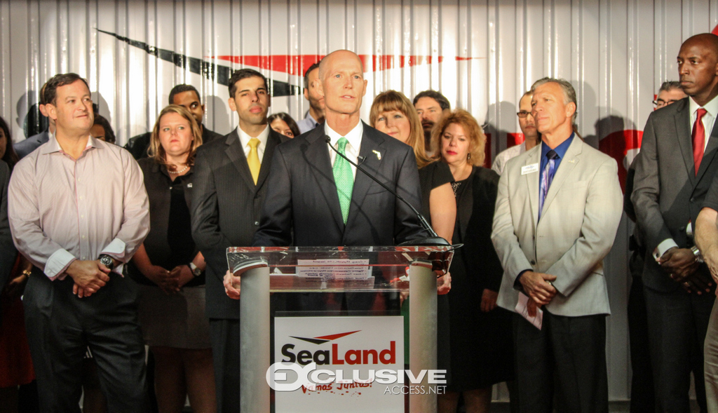 Governor Rick Scott Makes Announcement about Jobs Photos by Thad