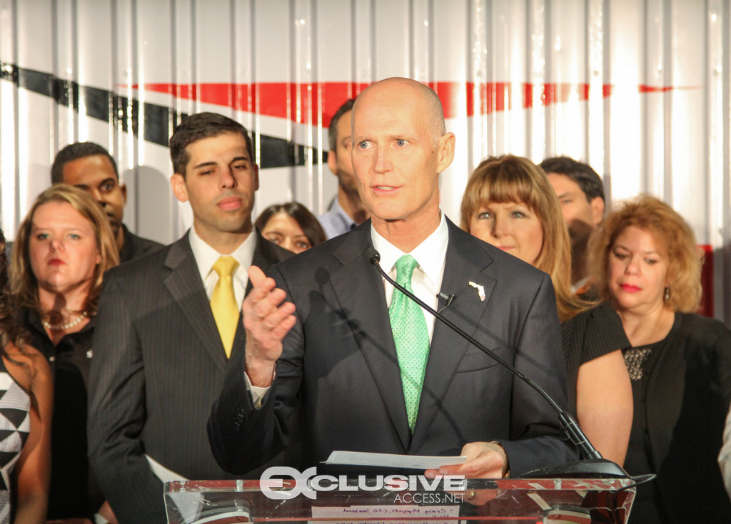 Governor Rick Scott Makes Announcement about Jobs Photos by Thad