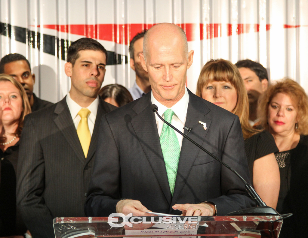 Governor Rick Scott Makes Announcement about Jobs Photos by Thad