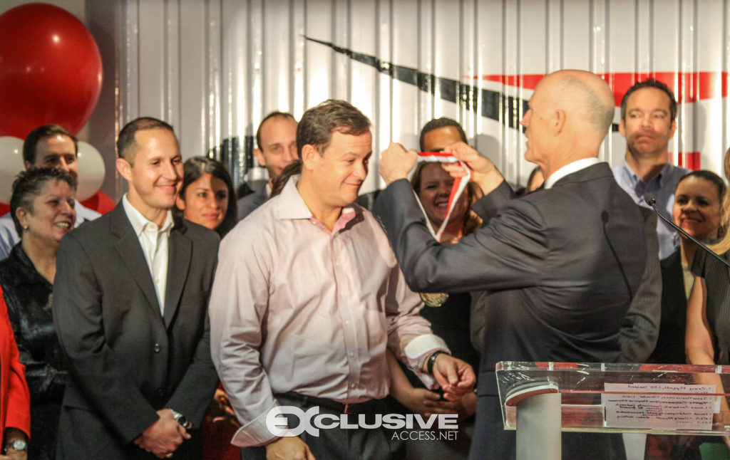 Governor Rick Scott Makes Announcement about Jobs Photos by Thad