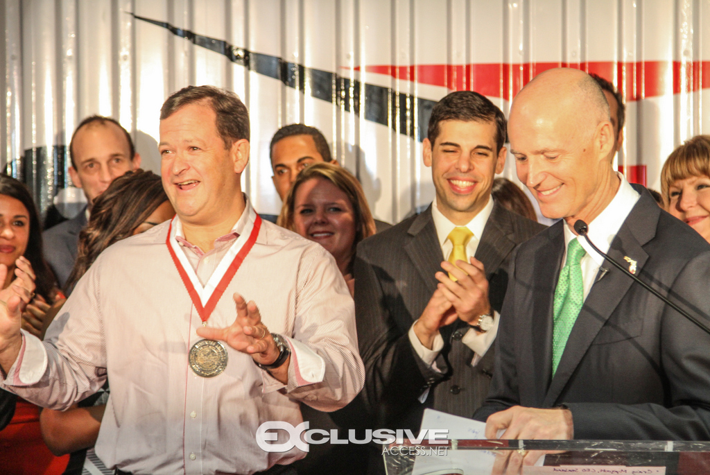 Governor Rick Scott Makes Announcement about Jobs Photos by Thad