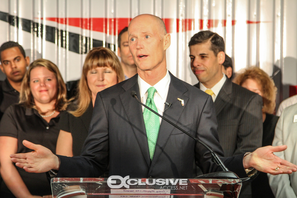 Governor Rick Scott Makes Announcement about Jobs Photos by Thad