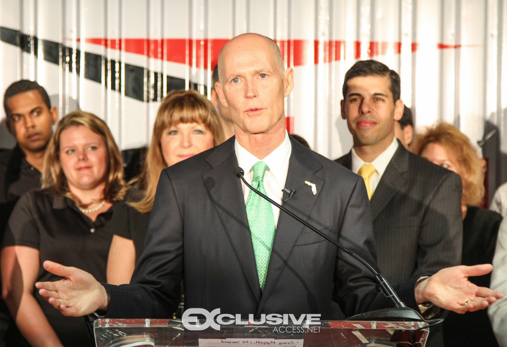 Governor Rick Scott Makes Announcement about Jobs Photos by Thad