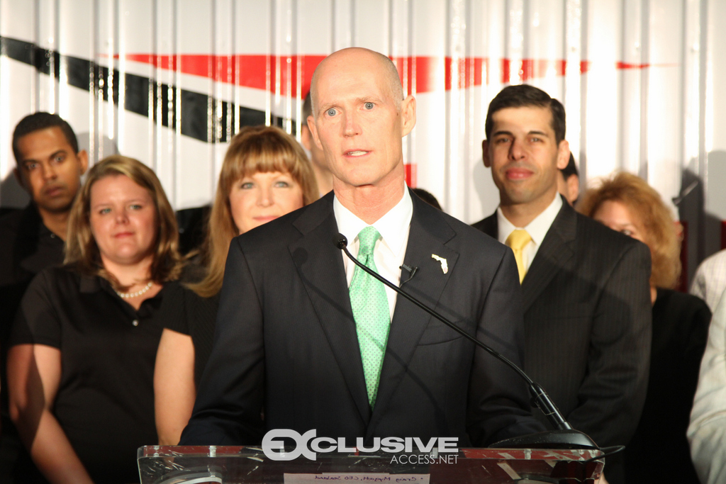 Governor Rick Scott Makes Announcement about Jobs Photos by Thad