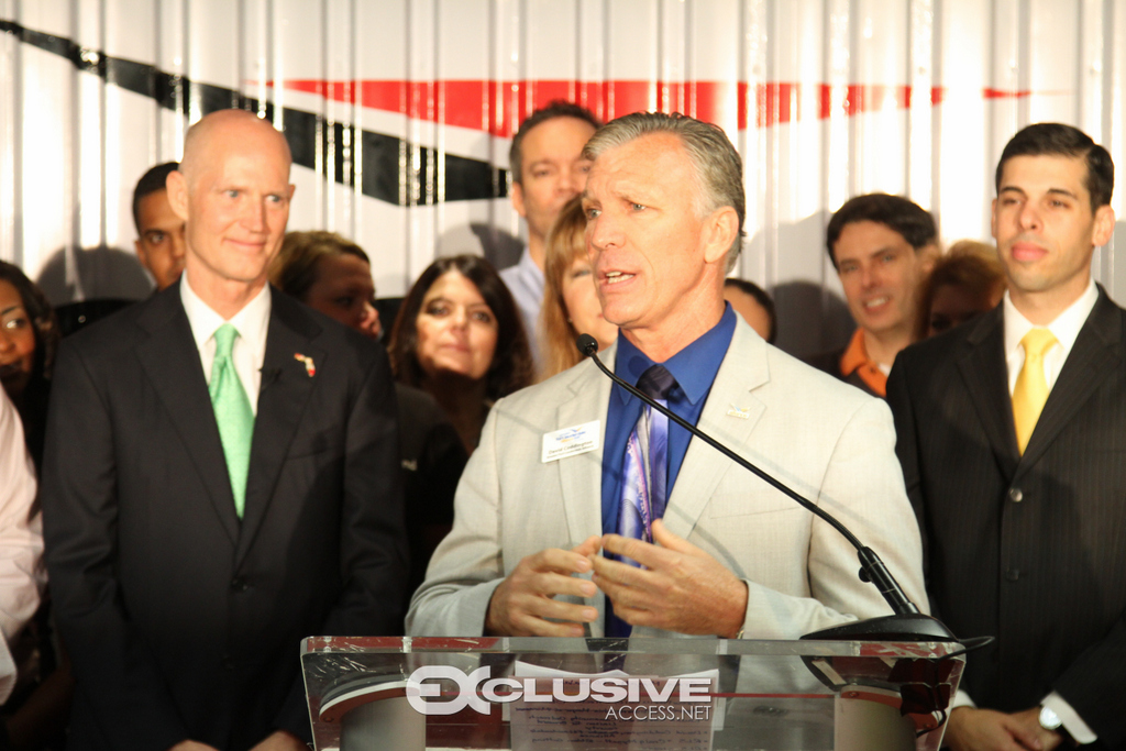 Governor Rick Scott Makes Announcement about Jobs Photos by Thad