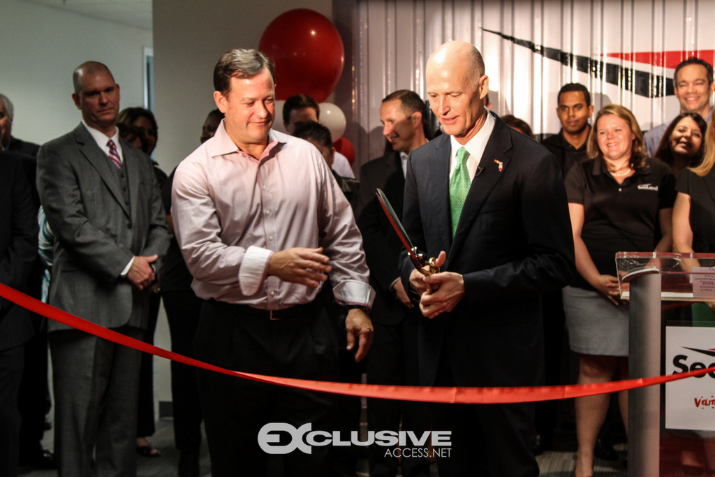 Governor Rick Scott Makes Announcement about Jobs Photos by Thad