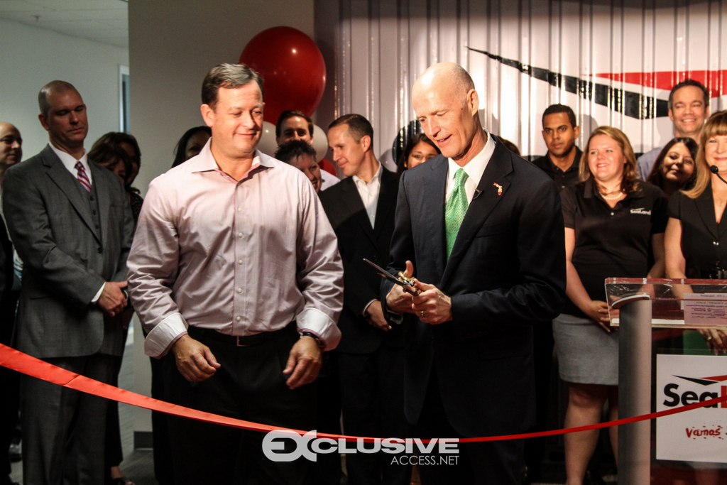 Governor Rick Scott Makes Announcement about Jobs Photos by Thad