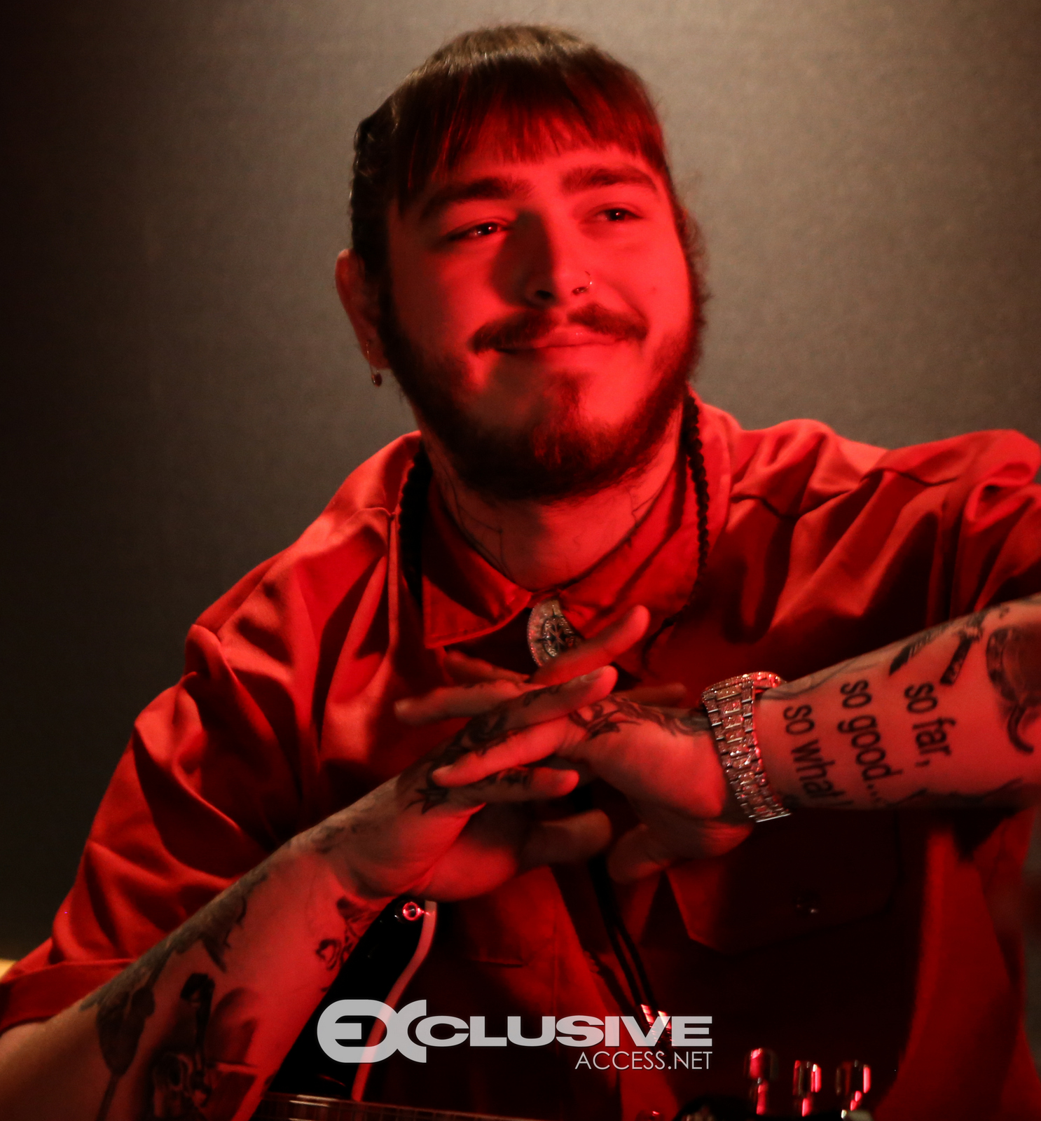 post malone Bel Aire commericak BTS photos by Thaddaeus McAdams