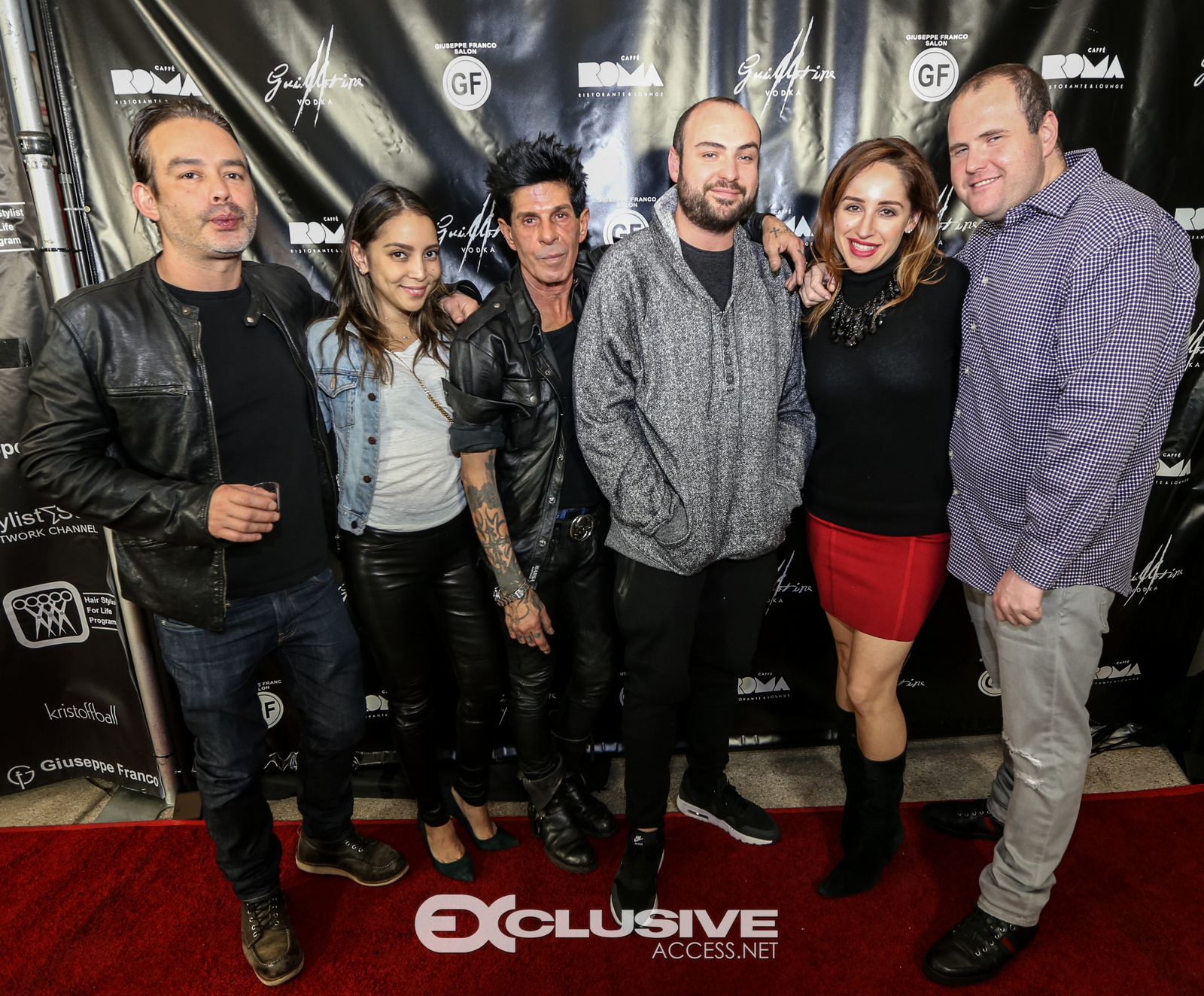 Giuseppe Franco Salons Christmas Party photos by Thaddaeus McAdams - ExclusiveAccess