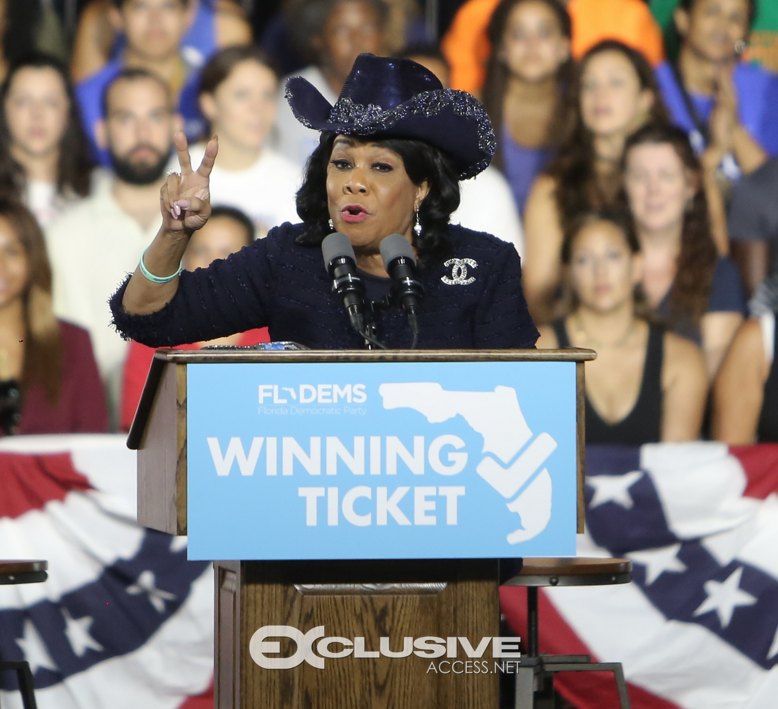 The Winning Ticket Rally hosted by President Barack Obama photos by Thaddaeus McAdams - ExclusiveAccess