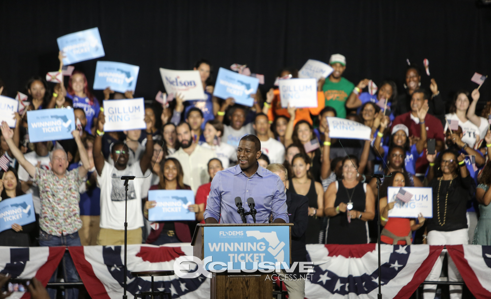 The Winning Ticket Rally hosted by President Barack Obama photos by Thaddaeus McAdams - ExclusiveAccess