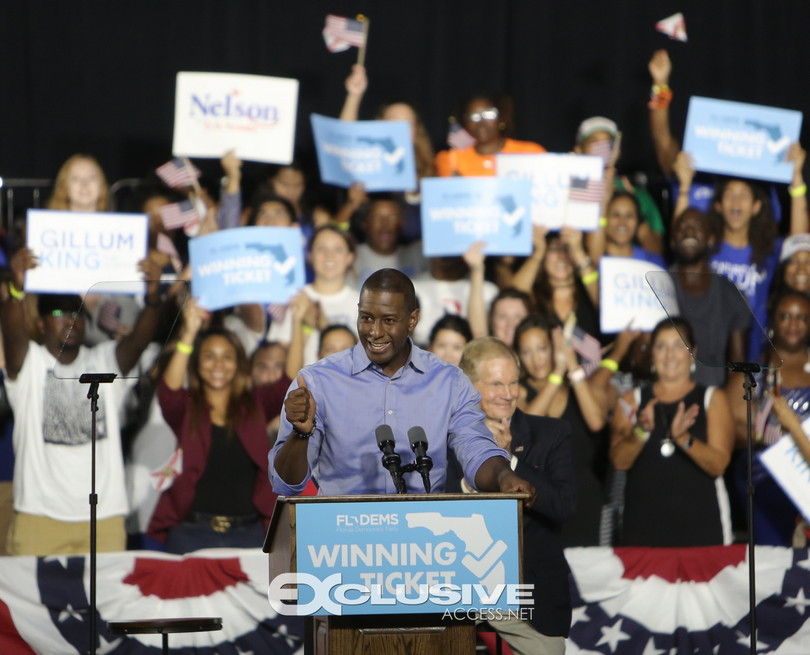 The Winning Ticket Rally hosted by President Barack Obama photos by Thaddaeus McAdams - ExclusiveAccess