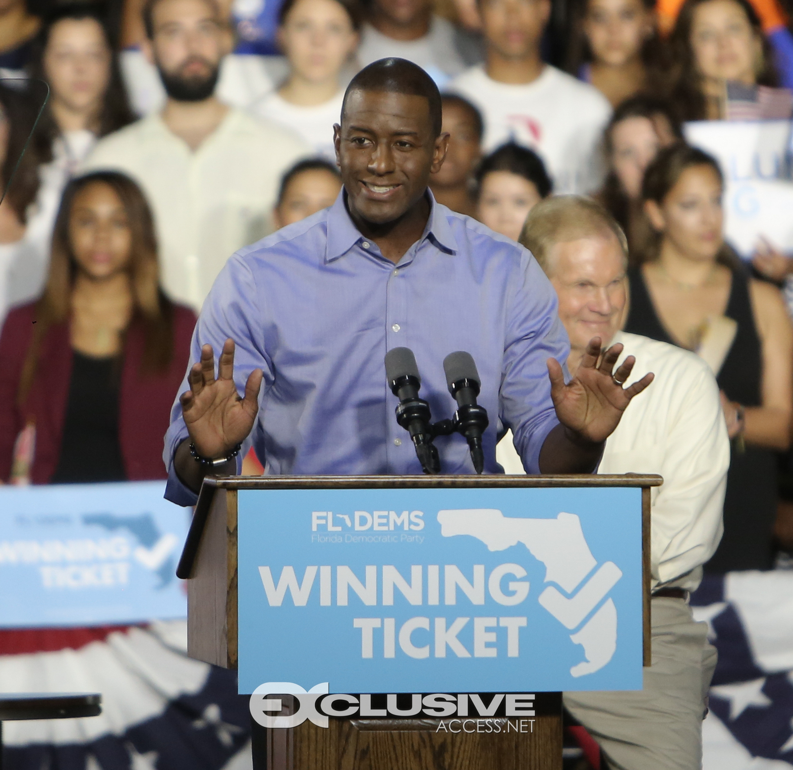 The Winning Ticket Rally hosted by President Barack Obama photos by Thaddaeus McAdams - ExclusiveAccess