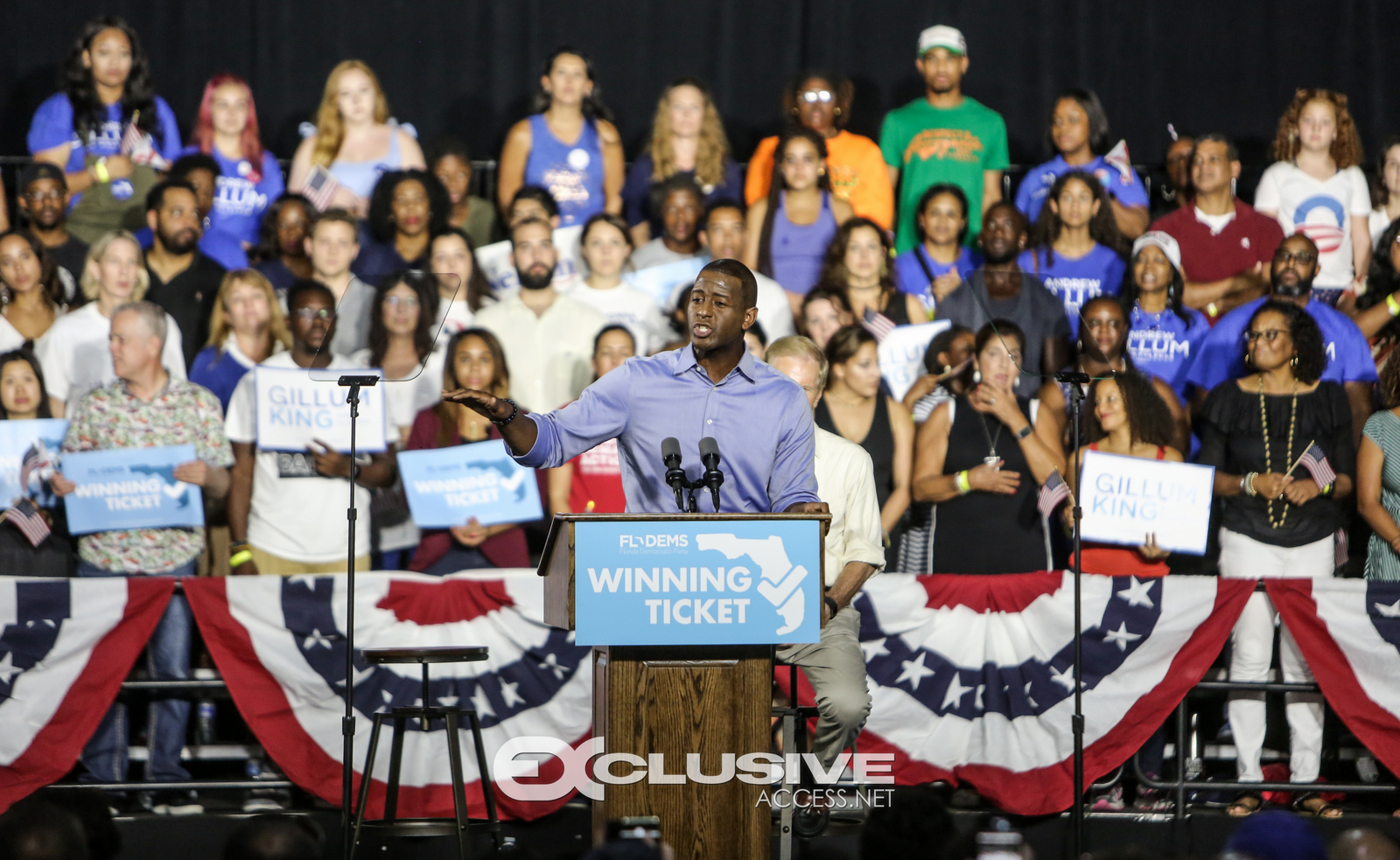 The Winning Ticket Rally hosted by President Barack Obama photos by Thaddaeus McAdams - ExclusiveAccess