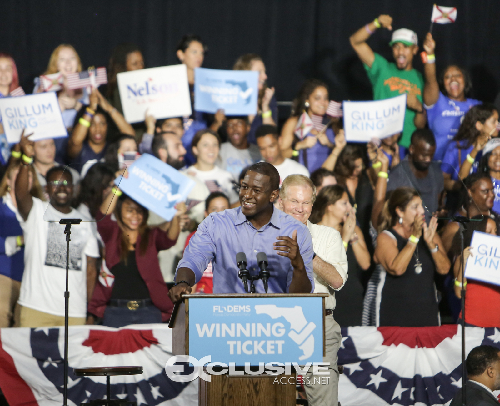 The Winning Ticket Rally hosted by President Barack Obama photos by Thaddaeus McAdams - ExclusiveAccess