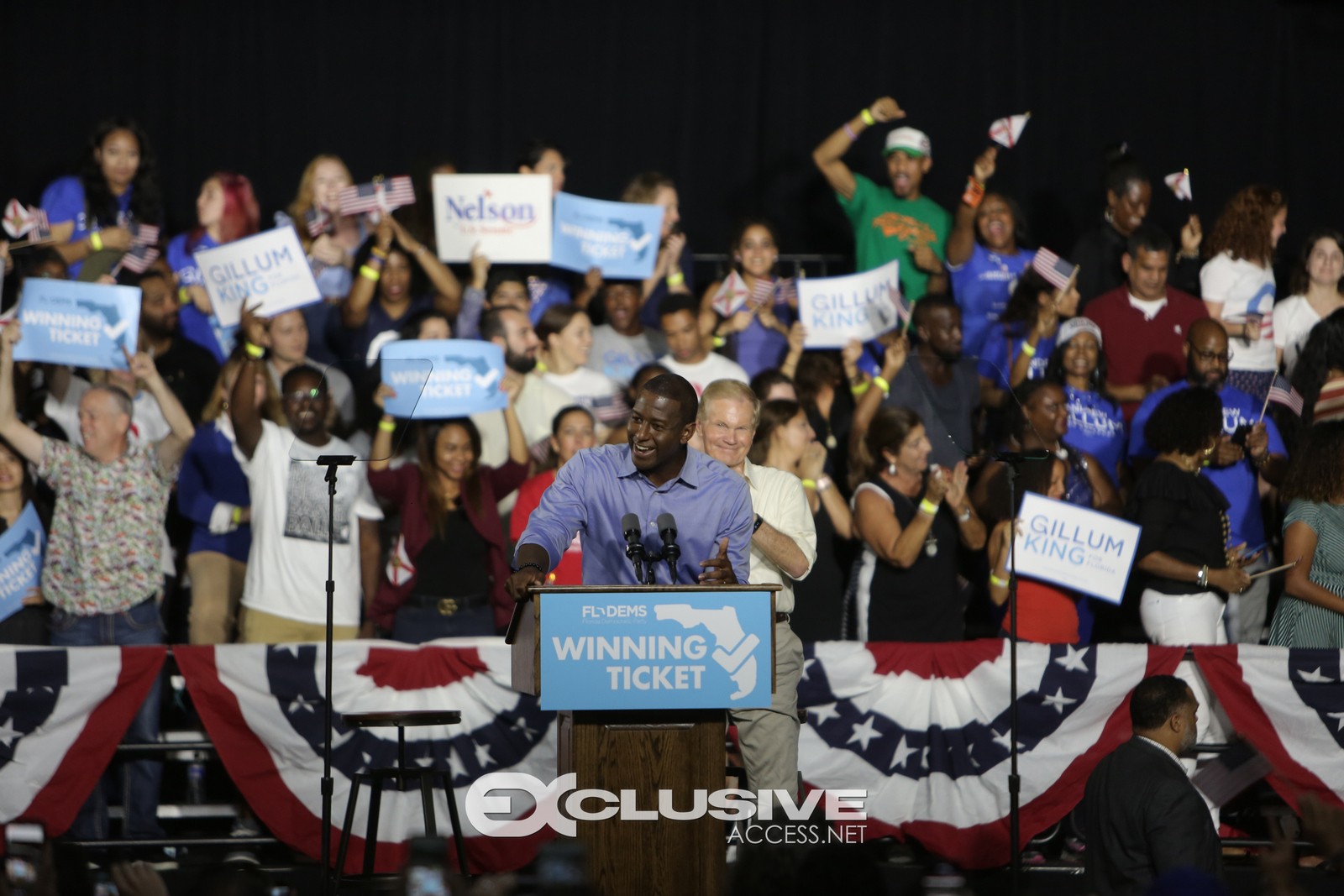 The Winning Ticket Rally hosted by President Barack Obama photos by Thaddaeus McAdams - ExclusiveAccess