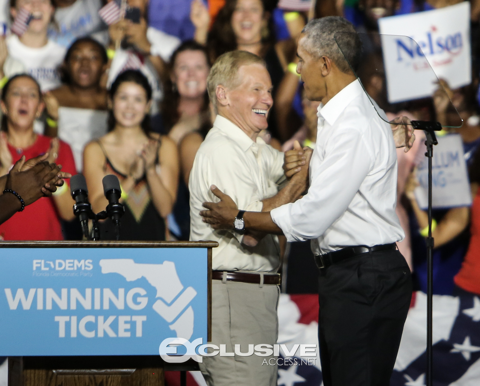 The Winning Ticket Rally hosted by President Barack Obama photos by Thaddaeus McAdams - ExclusiveAccess