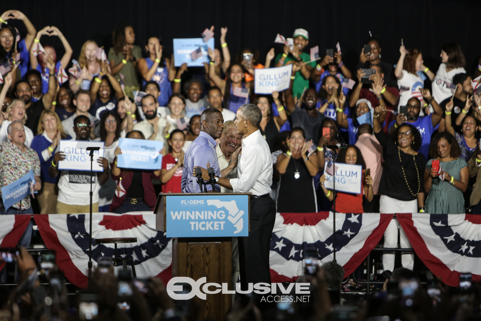 The Winning Ticket Rally hosted by President Barack Obama photos by Thaddaeus McAdams - ExclusiveAccess