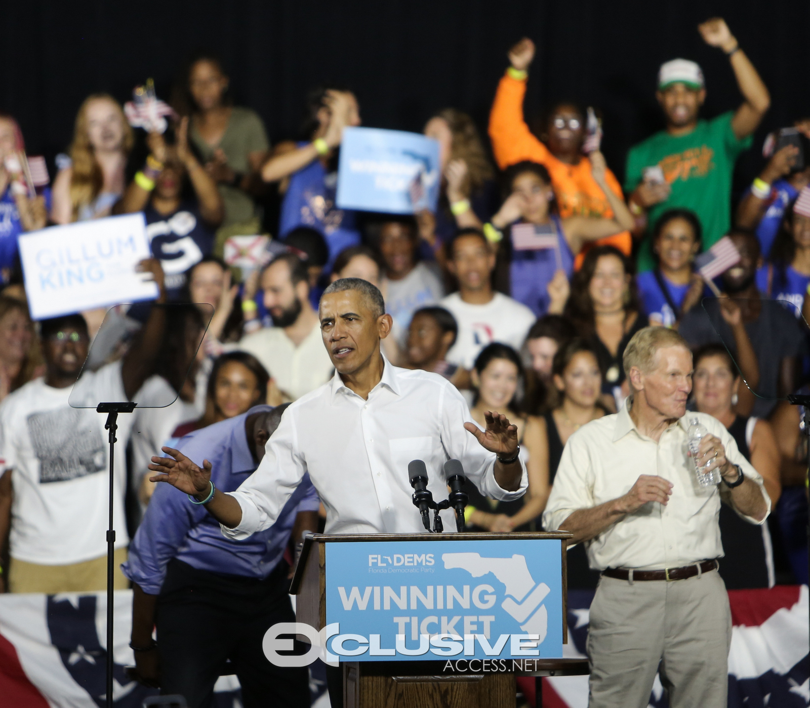 The Winning Ticket Rally hosted by President Barack Obama photos by Thaddaeus McAdams - ExclusiveAccess