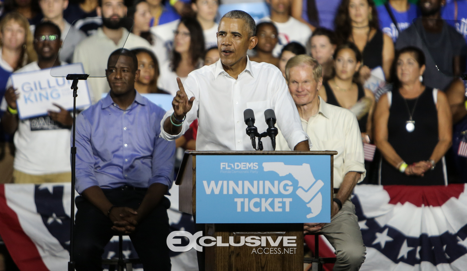 The Winning Ticket Rally hosted by President Barack Obama photos by Thaddaeus McAdams - ExclusiveAccess