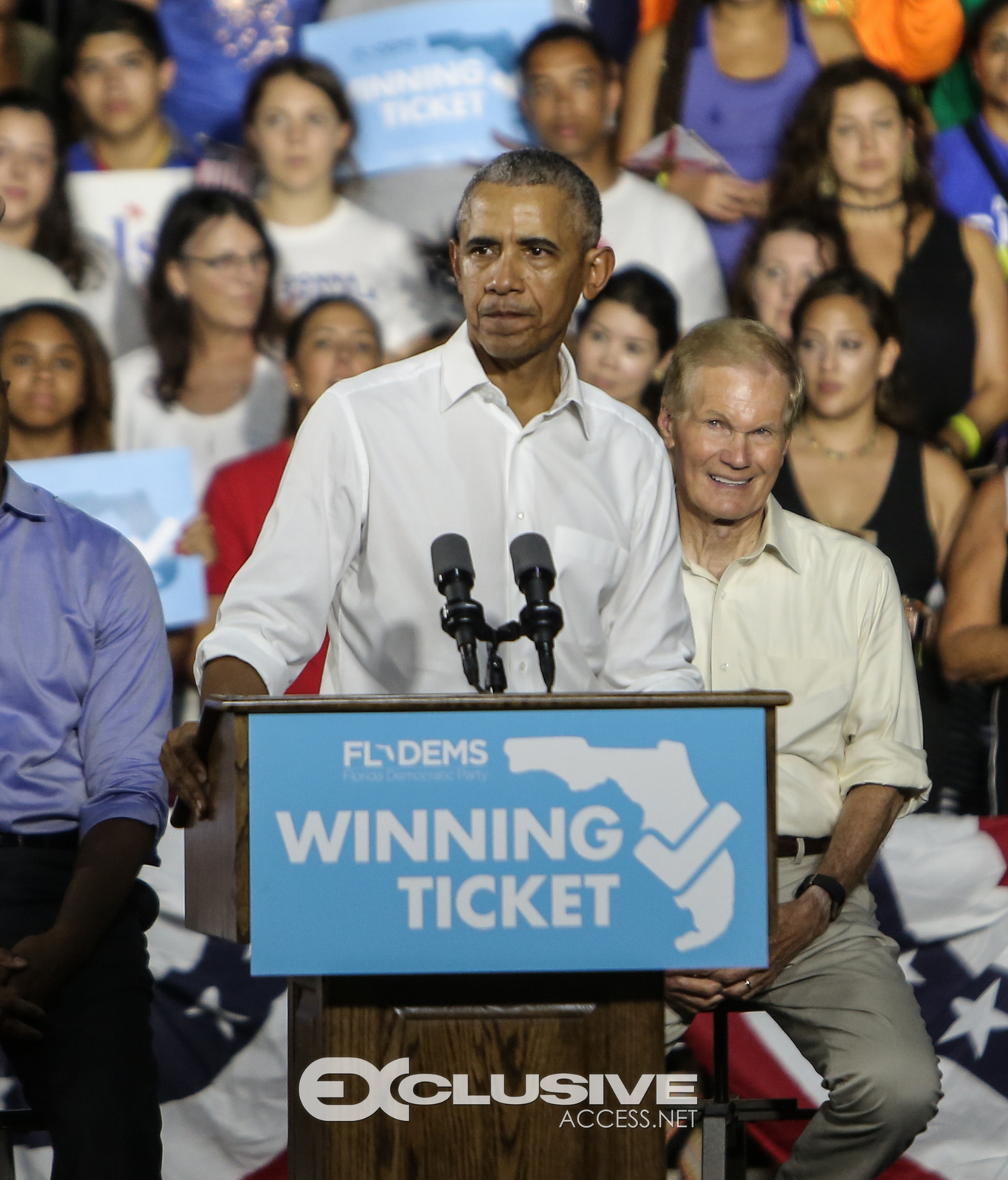 The Winning Ticket Rally hosted by President Barack Obama photos by Thaddaeus McAdams - ExclusiveAccess