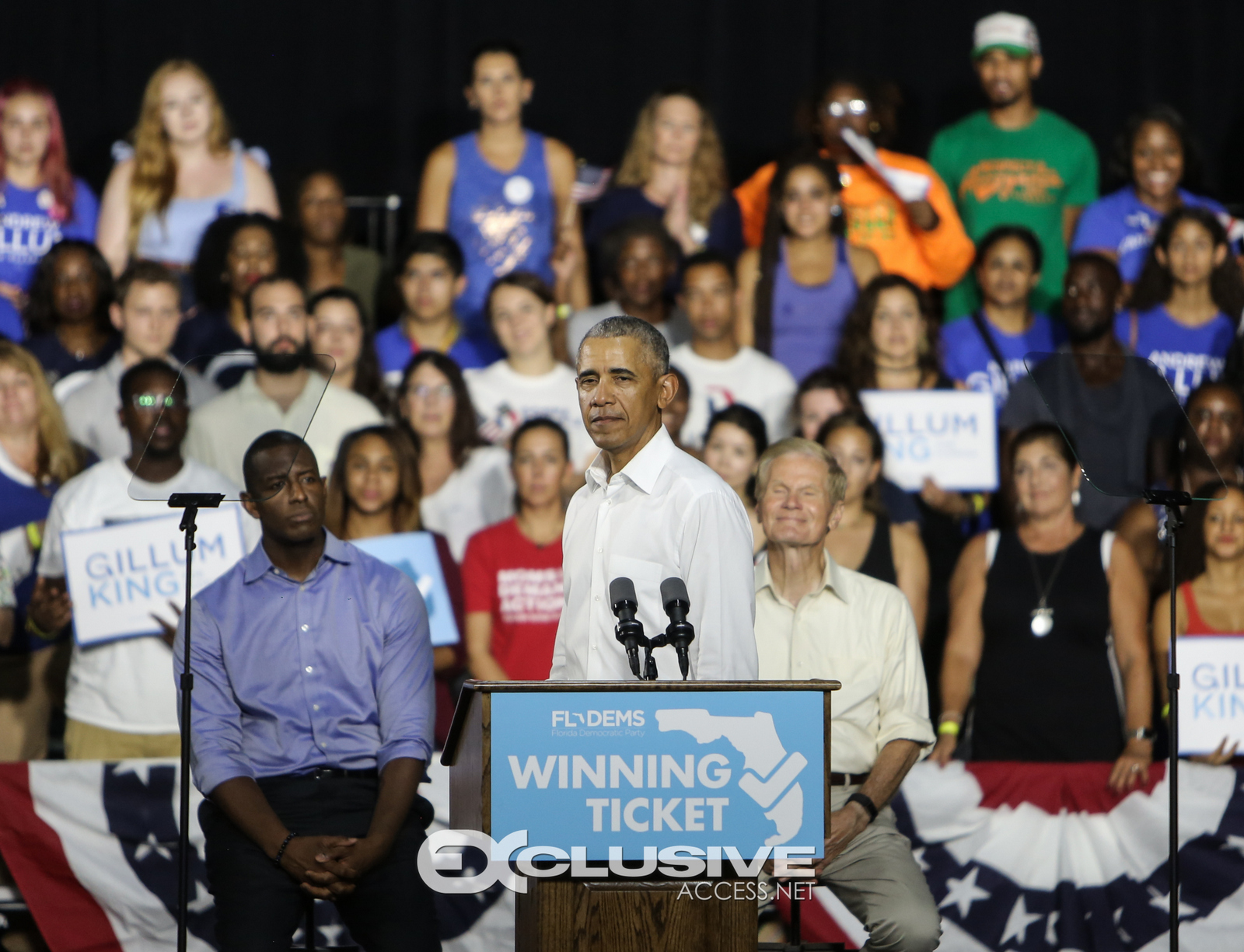 The Winning Ticket Rally hosted by President Barack Obama photos by Thaddaeus McAdams - ExclusiveAccess