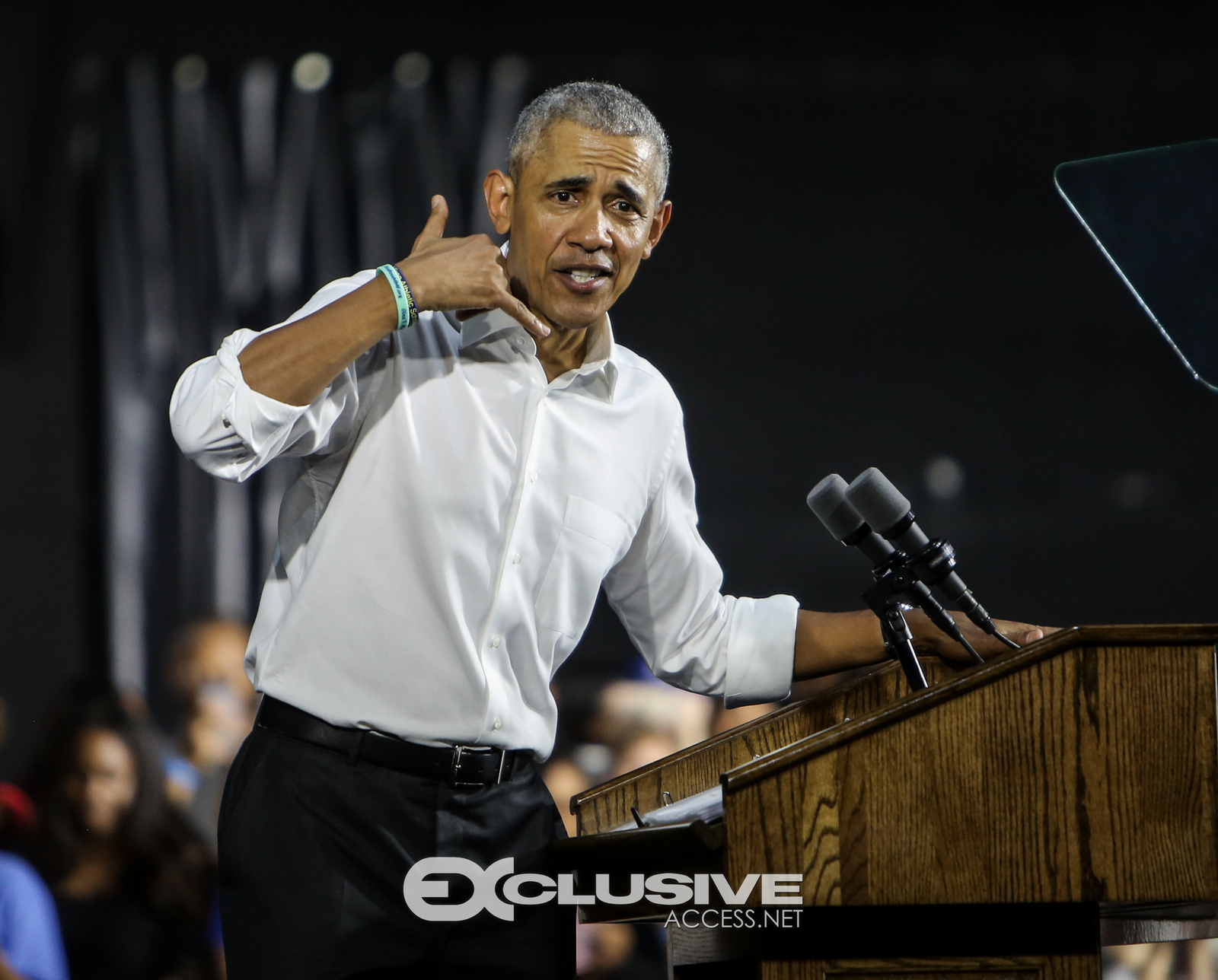 The Winning Ticket Rally hosted by President Barack Obama photos by Thaddaeus McAdams - ExclusiveAccess