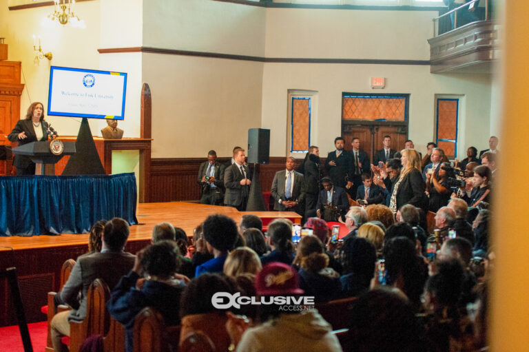 US Vice President Kamala Harris Visits Fisk University