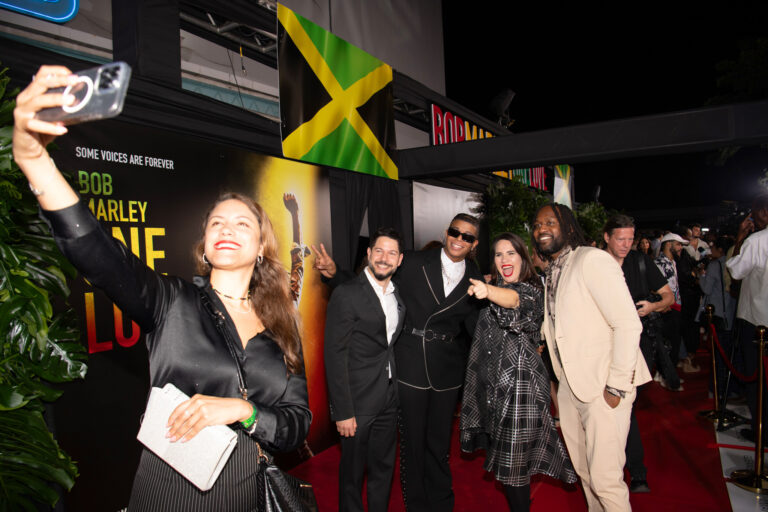 Kingston rolls out the red carpet to welcome “Bob Marley: One Love” with a hometown Jamaica Premiere