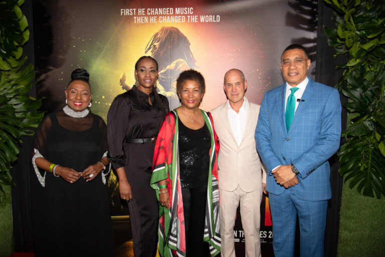 Kingston rolls out the red carpet to welcome “Bob Marley: One Love” with a hometown Jamaica Premiere