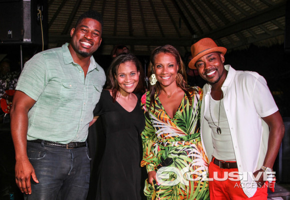 David Banner, The Honorable Terrinee L. Gundy  & Producer Will Packer and his fiancee Heather Hayslett