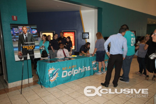 Miami Dolphins host a private screening of Draft Day (1 of 126)