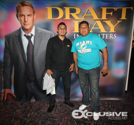 Miami Dolphins host a private screening of Draft Day (51 of 126)