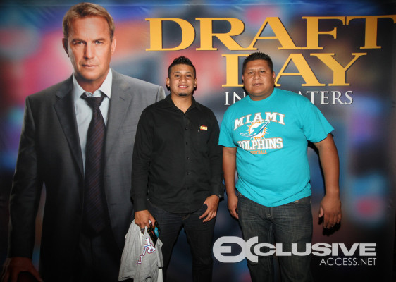 Miami Dolphins host a private screening of Draft Day (52 of 126)