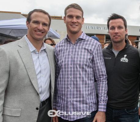 Drew Brees, Ryan Tannehill and Lawrence Tynes @ Zacapa Rum presents The Wheels Up Super Saturday Tailgate party (1 of 1)