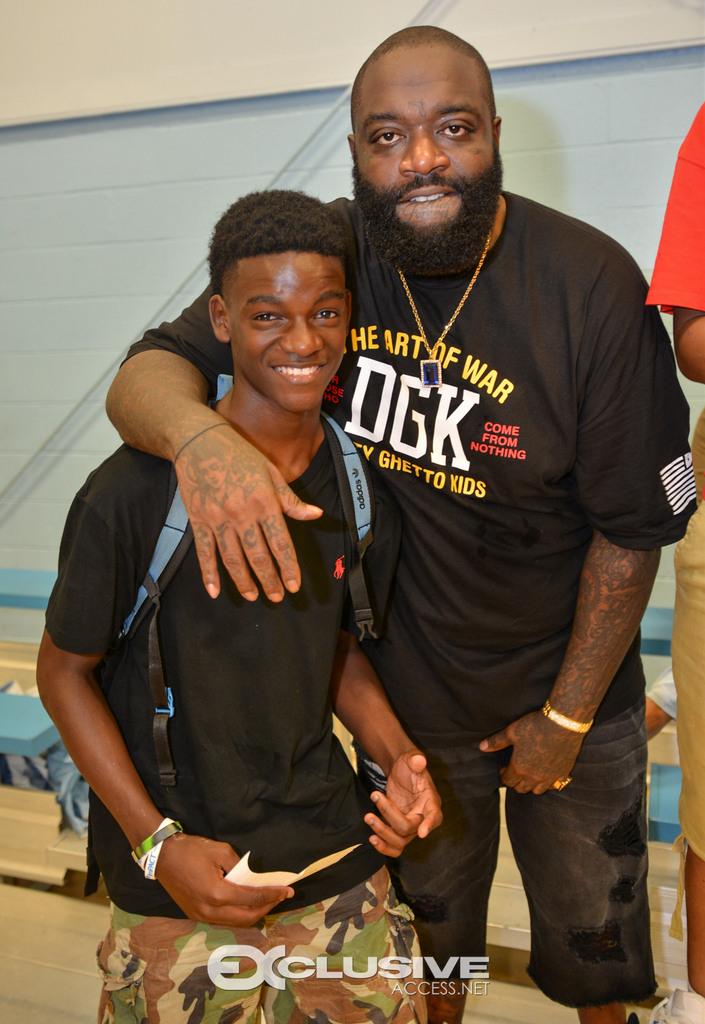 Rick Ross Visits the boys and girls club exlusiveaccess