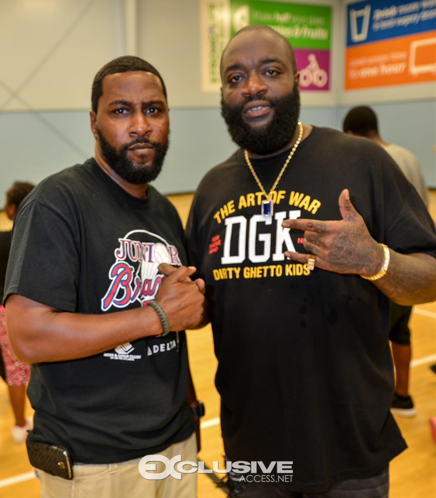 Rick Ross Visits the boys and girls club exlusiveaccess