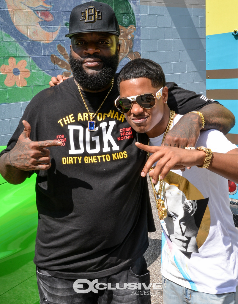 Rick Ross Visits the boys and girls club exlusiveaccess