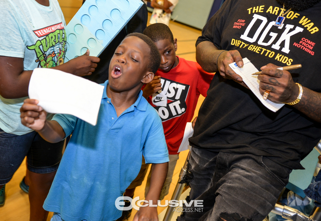 Rick Ross Visits the boys and girls club exlusiveaccess