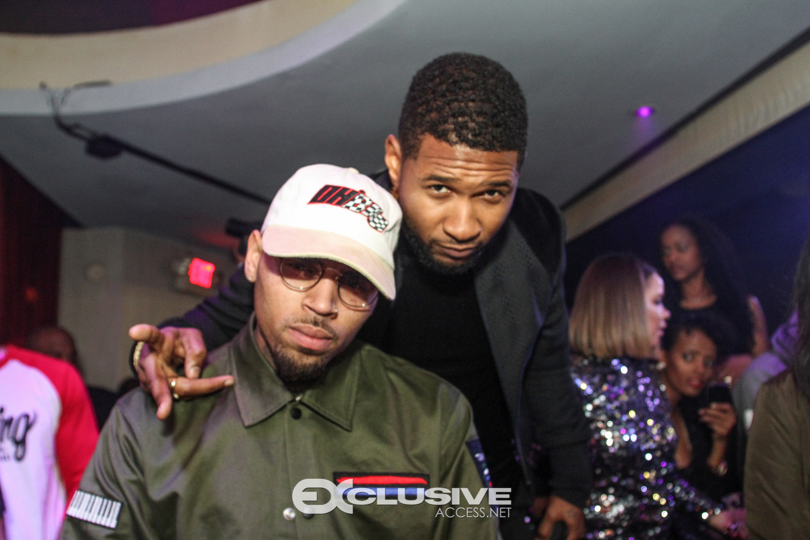 Chris Brown host Cafe Iguana's Photos by Thaddaeus McAdams