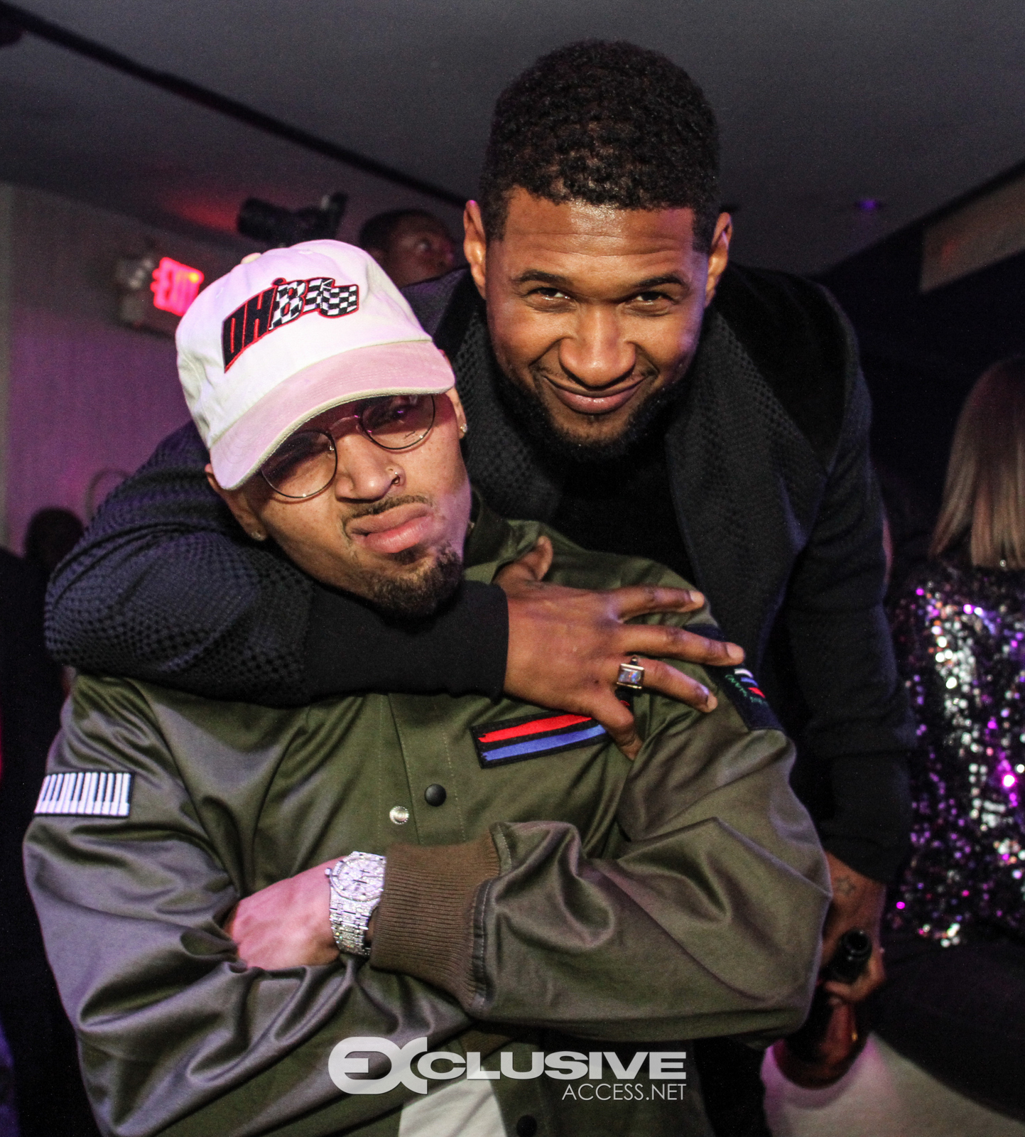 Chris Brown host Cafe Iguana's Photos by Thaddaeus McAdams