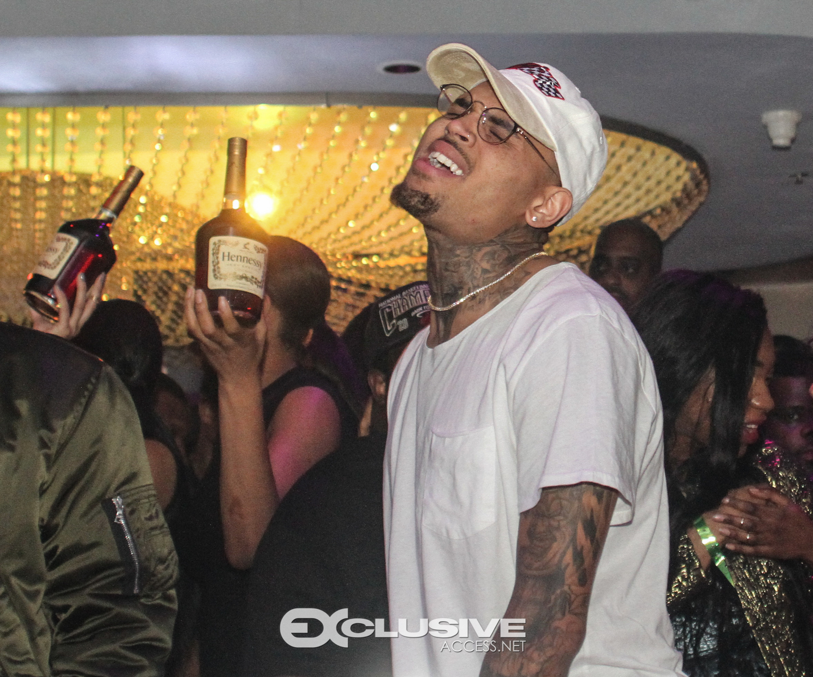 Chris Brown host Cafe Iguana's Photos by Thaddaeus McAdams