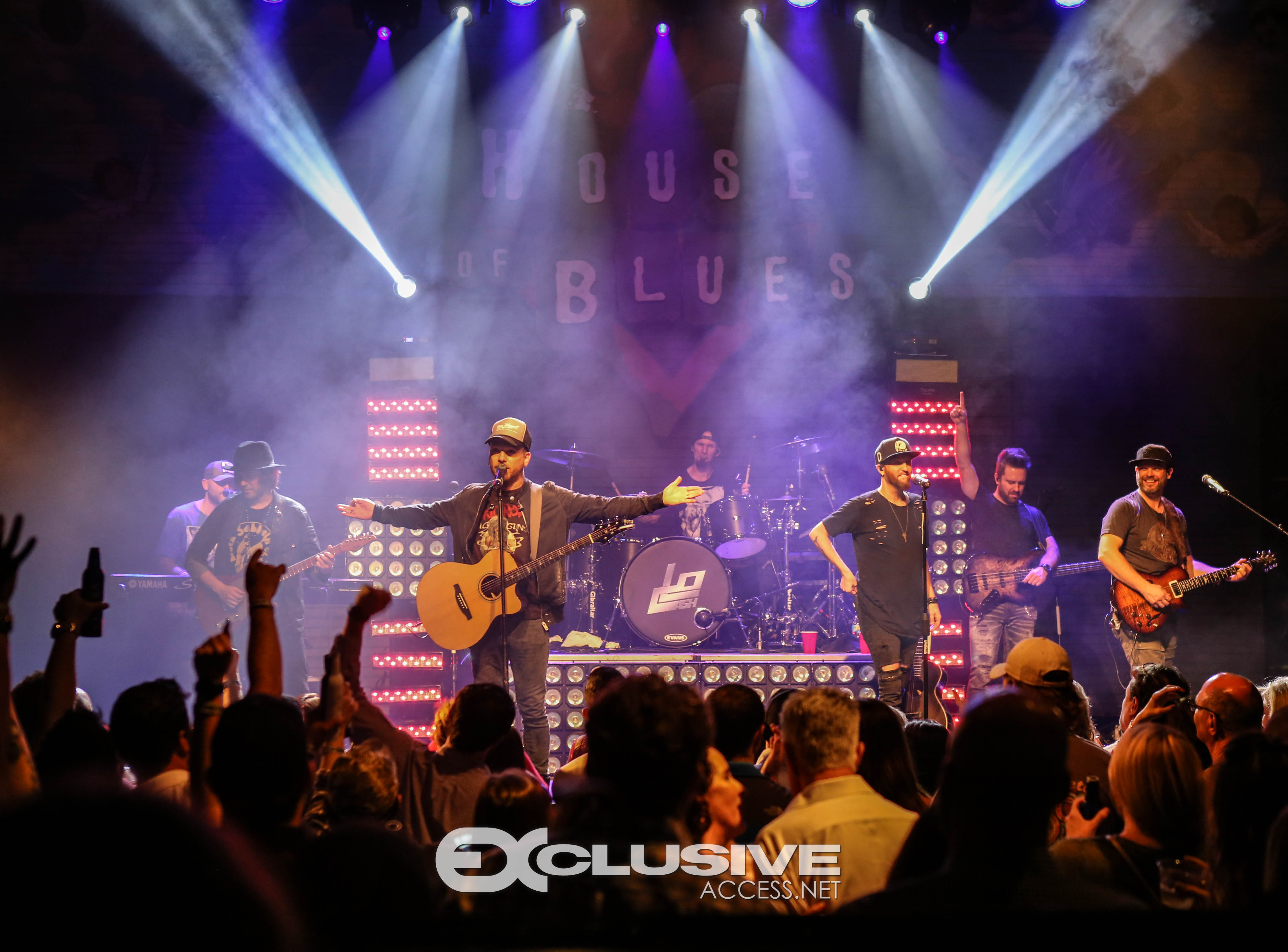 LOCASH live from the house of blues New Orleans photos by Thaddaeus McAdams