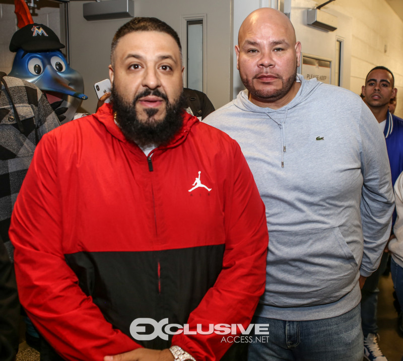 DJ Khaled kicks off opening day with the Florida Marlins photos by Thaddaeus McAdams - ExclusiveAccess.Net (1 of 40)